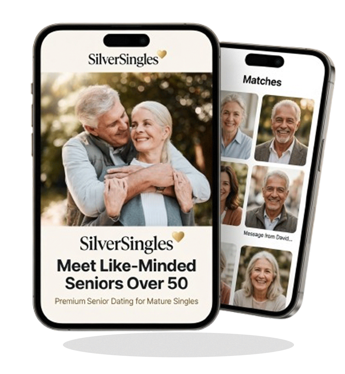 Silver Singles app - senior dating app